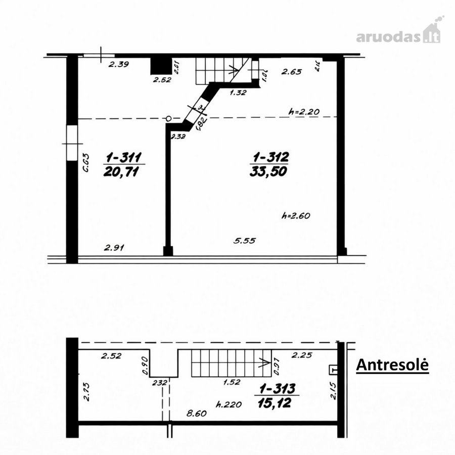 Parduodamas Erdvus Loftas Antakalnyje, Prie Neries - nuotraukos Nr. 16