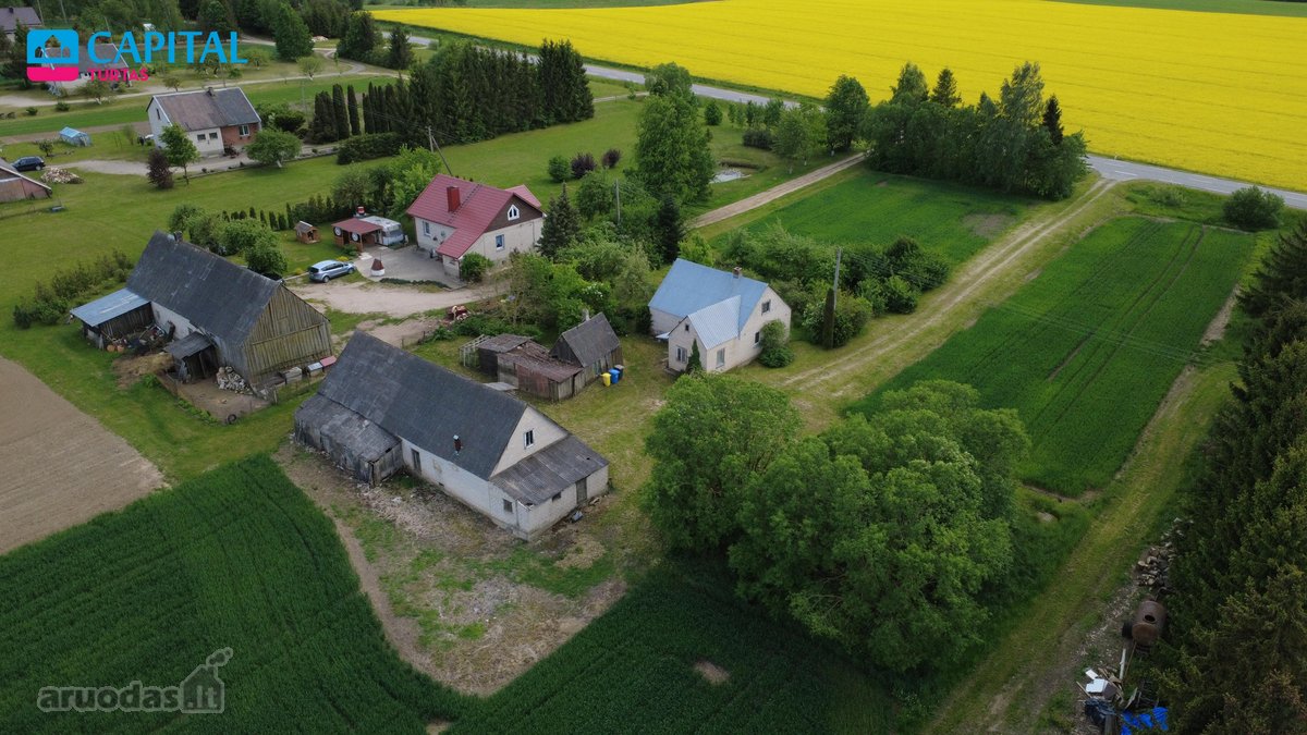 Parduodamas namas su erdviu sklypu Šaltenių