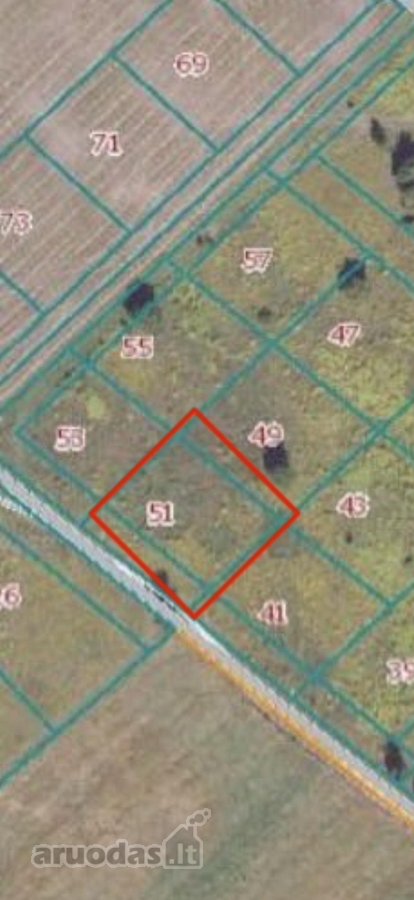Sklypo koordinatės 54.680998, 25.454625