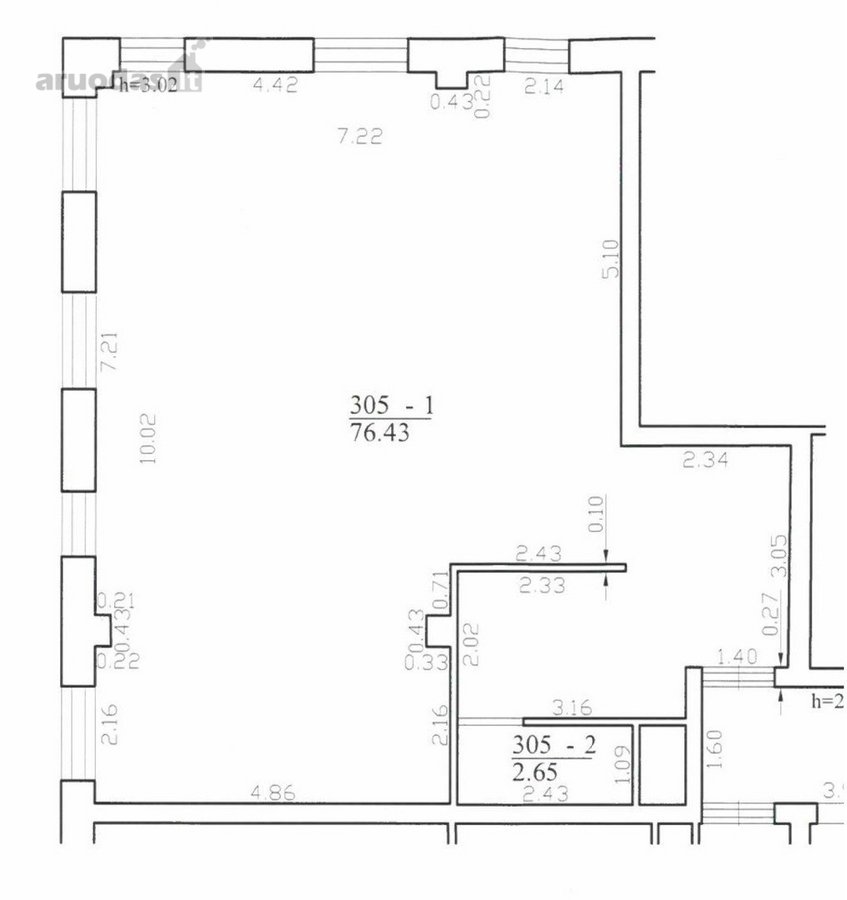 Nuomojamos 79,08 m² Komercinės Patalpos - nuotraukos Nr. 12