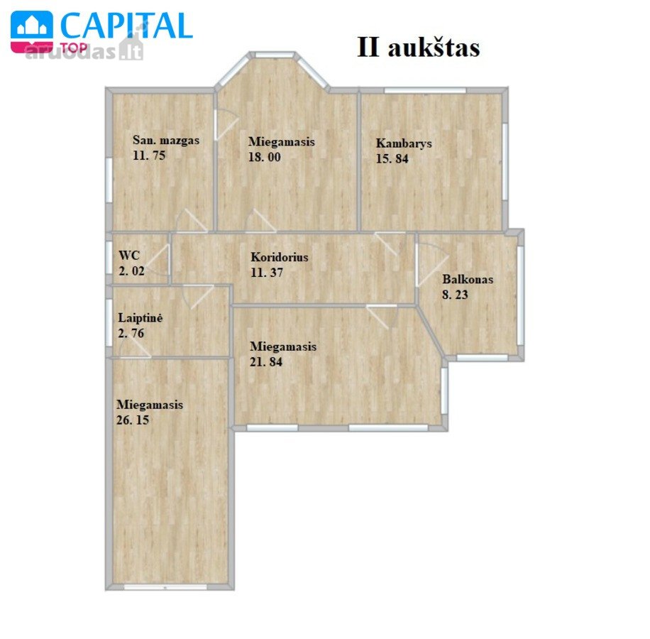 Išskirtinis 430,51 kv. m namas privačių namų - nuotraukos Nr. 30