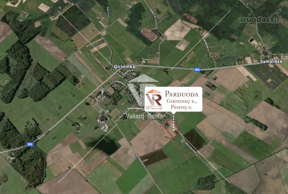 Parduodami namų valdos sklypai Girininkų k., - nuotraukos Nr. 12