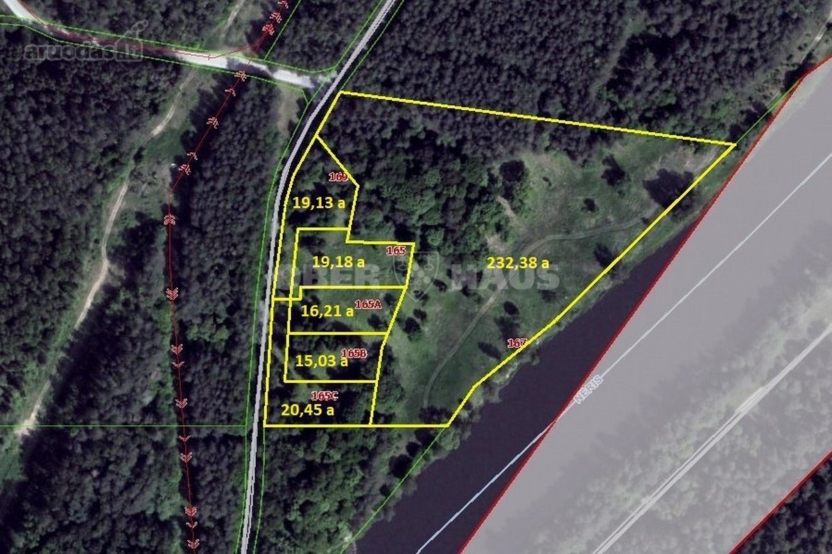 Parduodamas 322 A Sklypų Masyvas Vilniaus Raj - nuotraukos Nr. 2