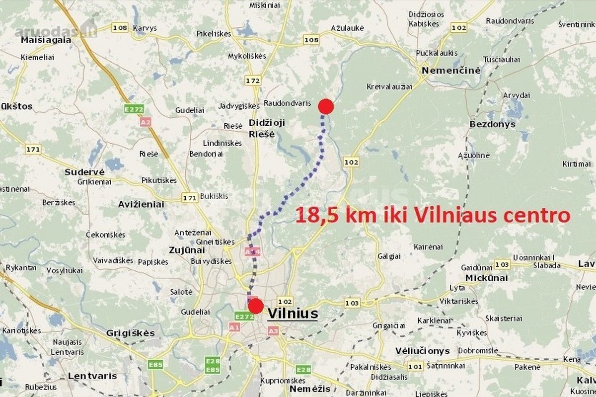 Parduodamas 322 A Sklypų Masyvas Vilniaus Raj - nuotraukos Nr. 8