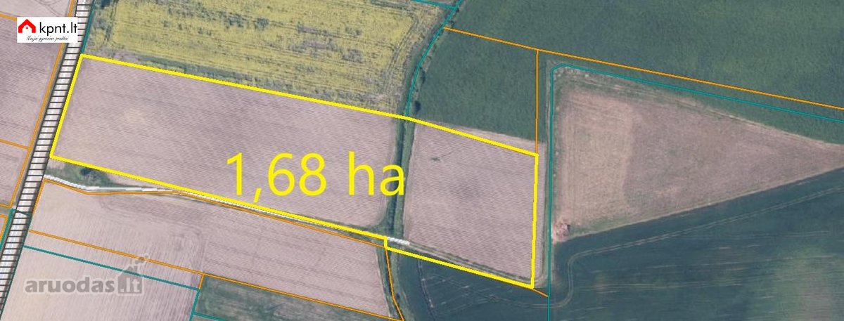 Parduodamas 1,68 ha Žemės Ūkio Paskirties Sklypas - nuotraukos Nr. 6