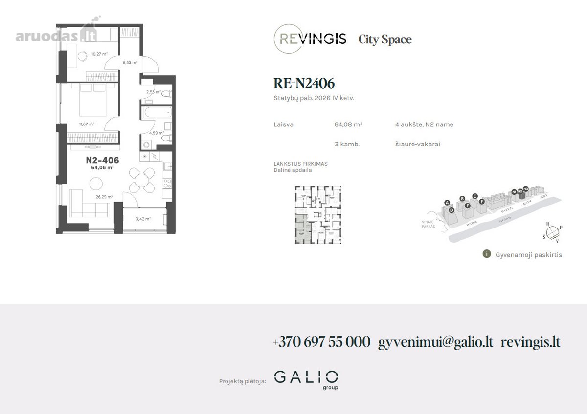 Revingio kvartalas įsikūręs kaimynystėje su - nuotraukos Nr. 2
