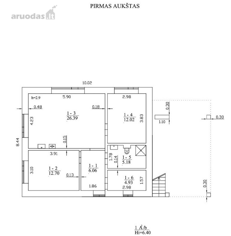 Naujos statybos 3 k. butas Karmėlavos mstl. - nuotraukos Nr. 14