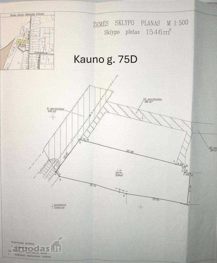 Parduodami keturi namų valdos sklypai su jau - nuotraukos Nr. 13