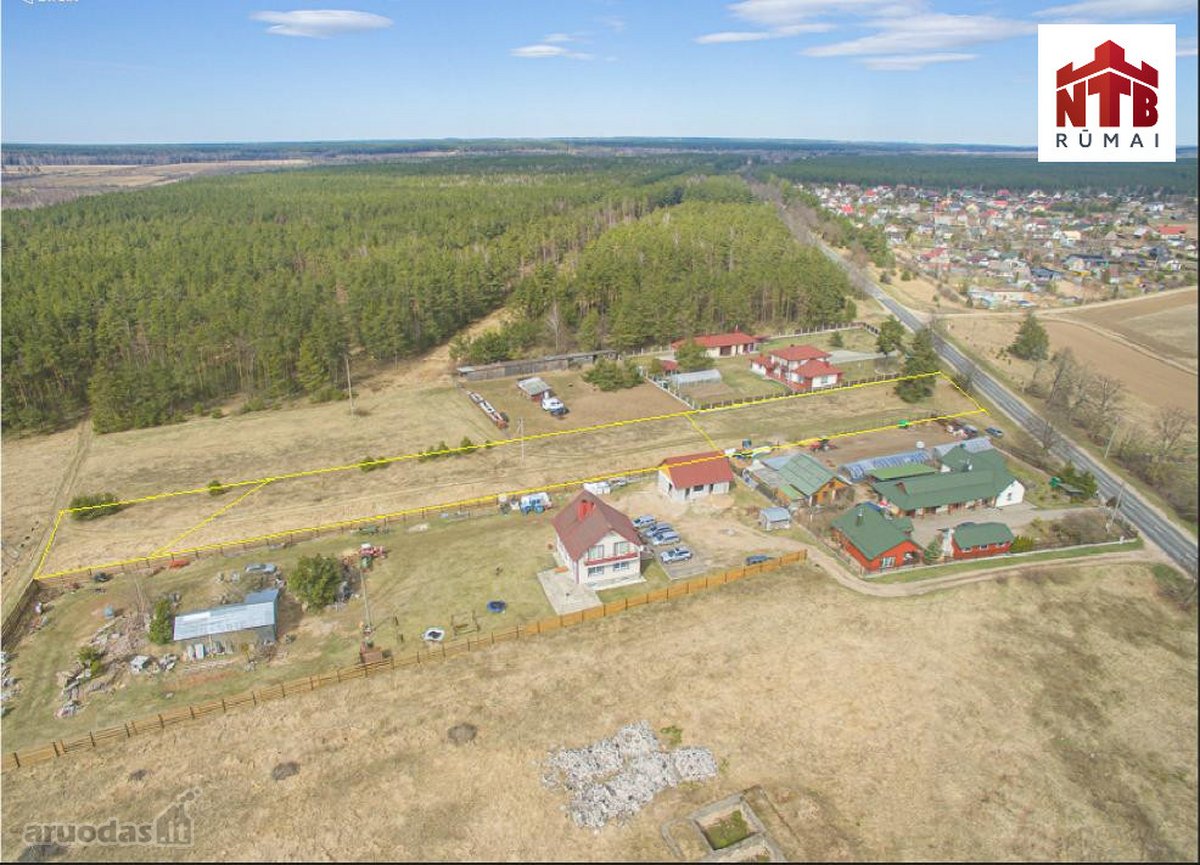 Parduodami 2 (Du) Namų Valdos Sklypai Su