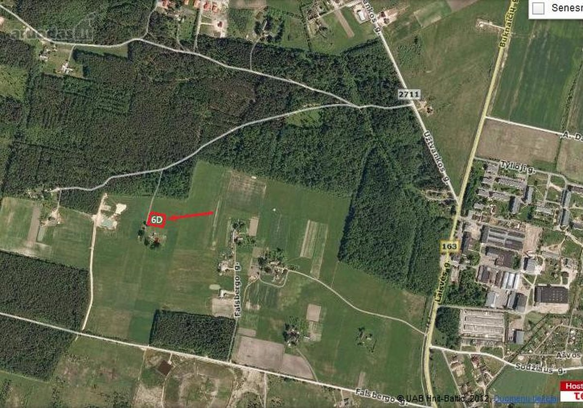Parduodamas 0,2613 ha sklypas, kurio