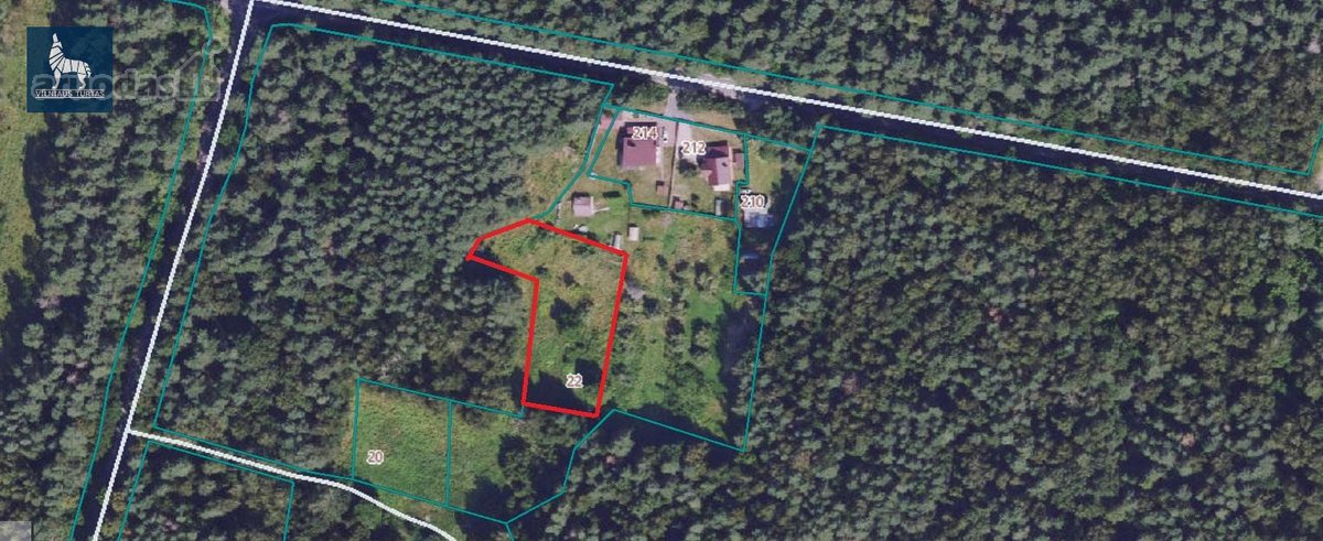 Parduodamas namų valdos sklypas Vilniaus