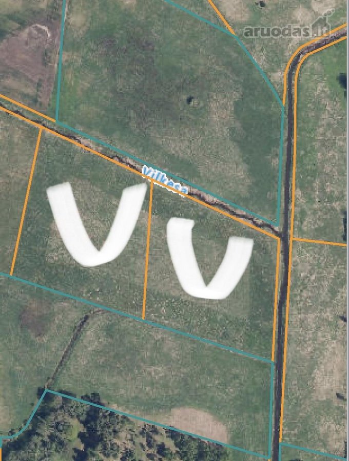 Parduodas unikalus 4,75ha sklypas prie upės