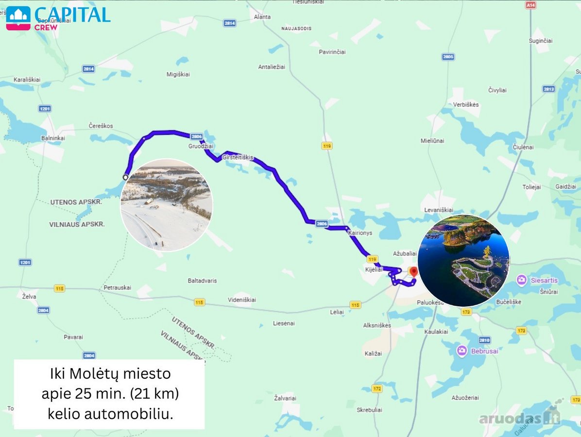 Molėtuose Parduodamas Sklypas Su Makių Ežero - nuotraukos Nr. 25