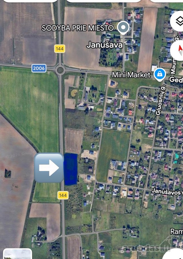 Parduodami 5 sklypai, sudarantys vieną masyvą