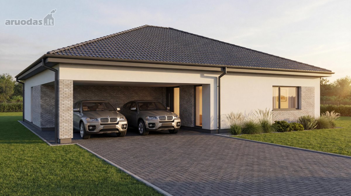 # A++ klasės 138,7 m² namas su 11 arų sklypu