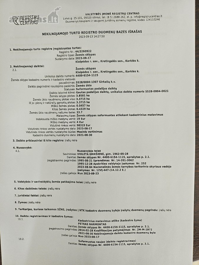 Pasiūlymas Besiruošiantiems Investuoti. - nuotraukos Nr. 7