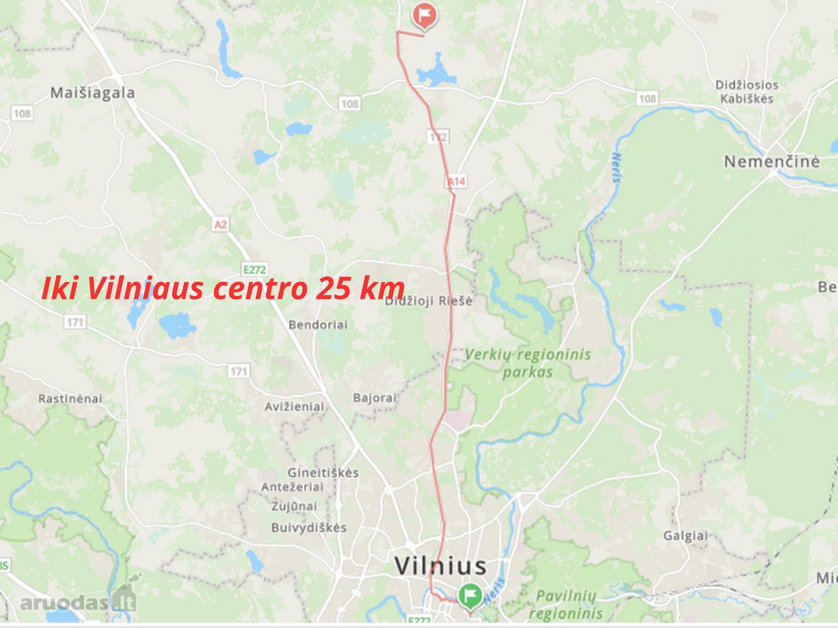1,38 ha sklypas su leidimu statybai ir 22 kw - nuotraukos Nr. 13