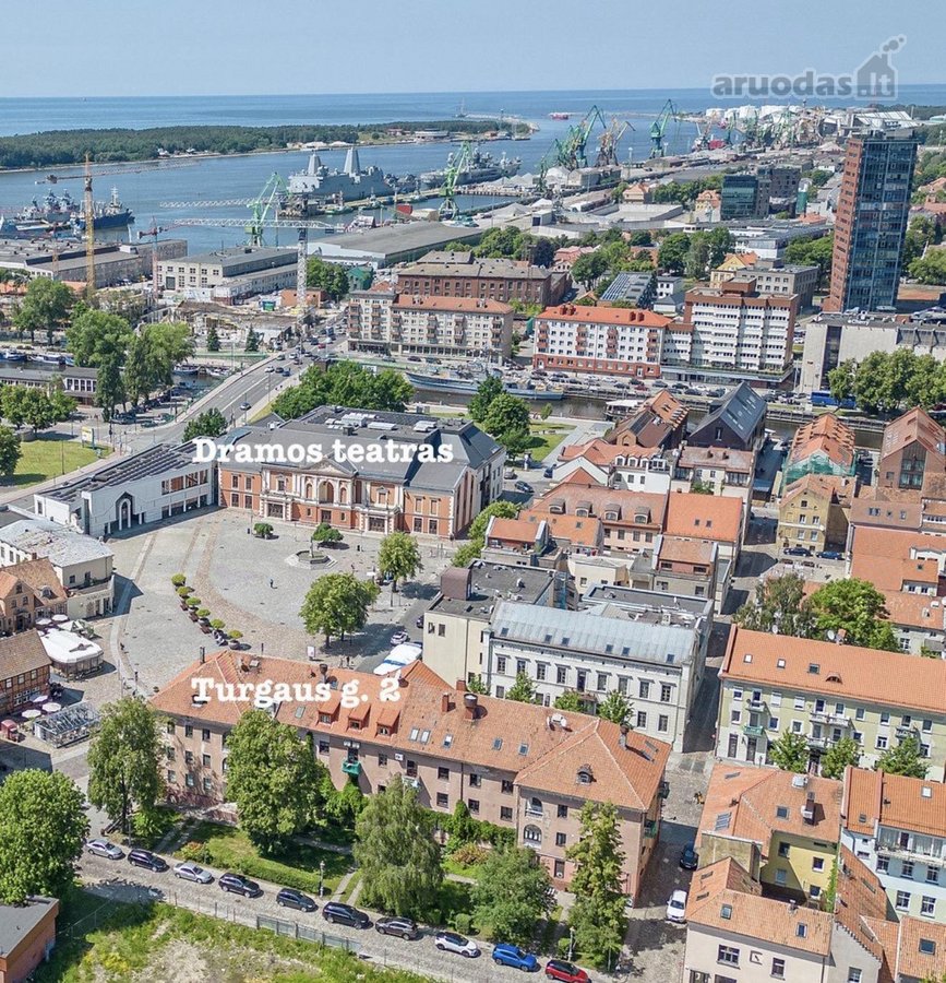 Patalpos 60 m2 Klaipėdos Senamiesčio Širdyje - nuotraukos Nr. 4
