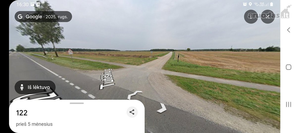 Parduodamas 16,73 A Namų Valdos Sklypas - nuotraukos Nr. 4