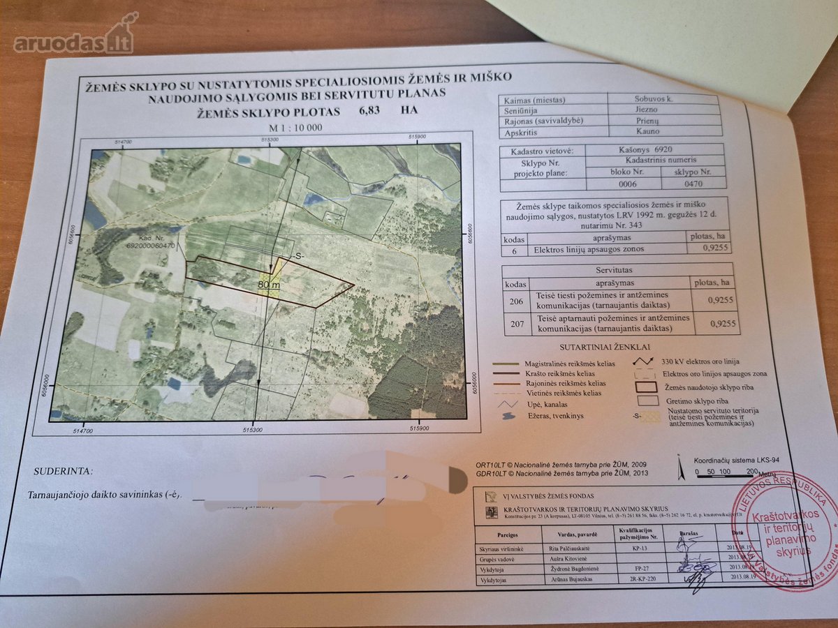 Parduodamas 6,83 ha, žemės ūkio sklypas. Žemė - nuotraukos Nr. 3