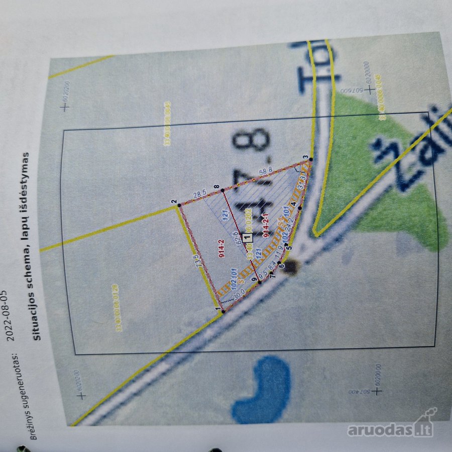 Parduodami du Namų valdos sklypai 19a. ir 22a - nuotraukos Nr. 7