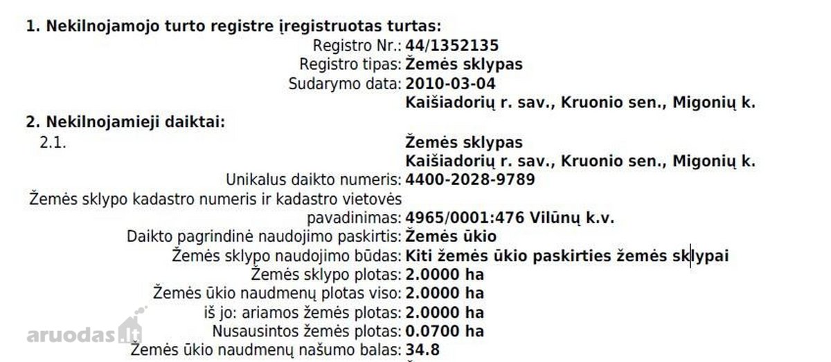 Parduodama žemė Kaišiadorių rajone. Netoli - nuotraukos Nr. 2