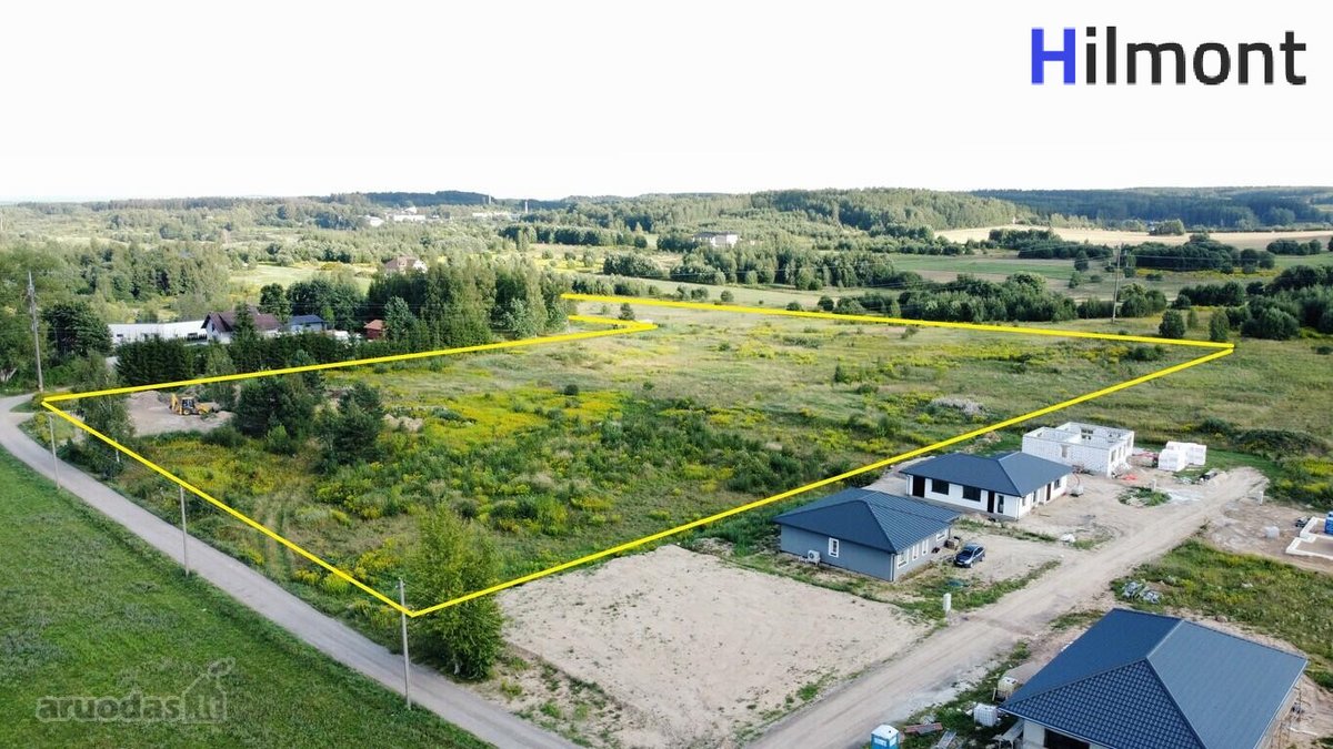 Parduodamas 344 arų žemės sklypas