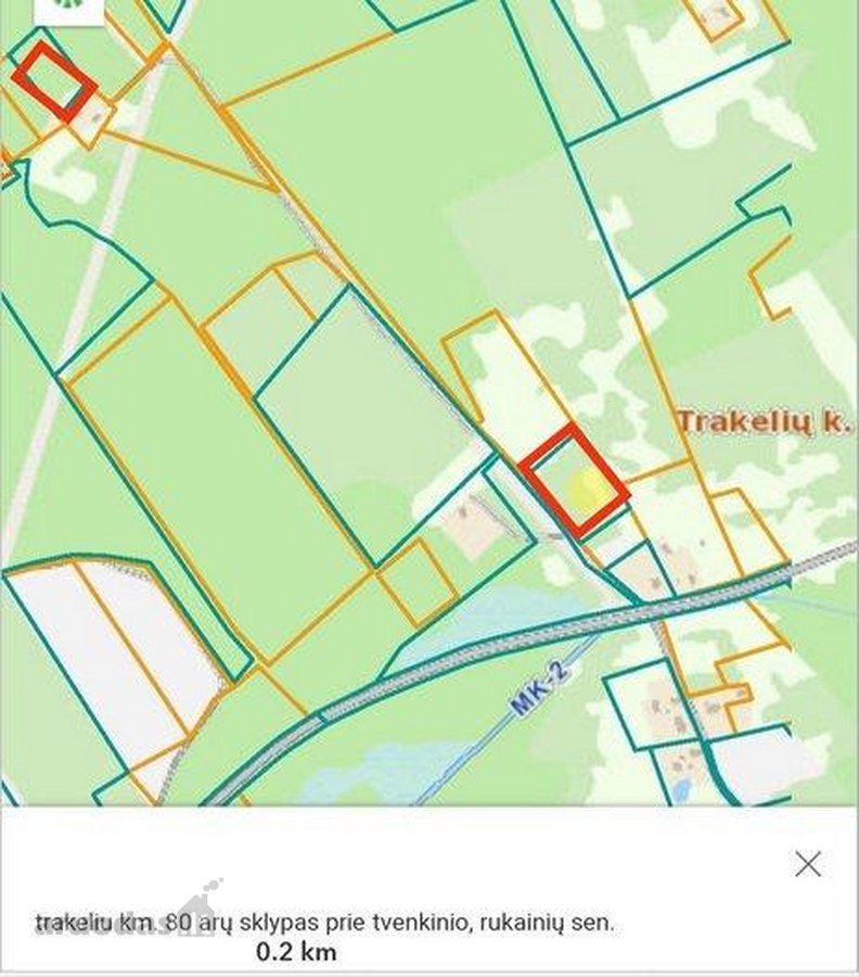 Parduodamas 80 arų , žemes ūkio paskirties - nuotraukos Nr. 2