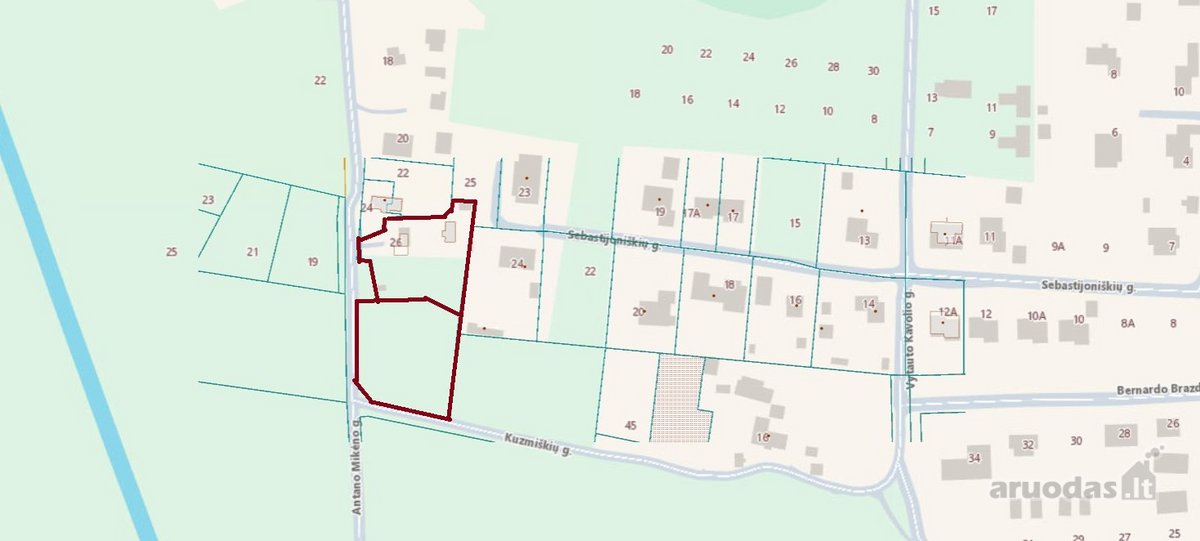 Erdvus sklypas Vilniaus mieste – retas ir - nuotraukos Nr. 13