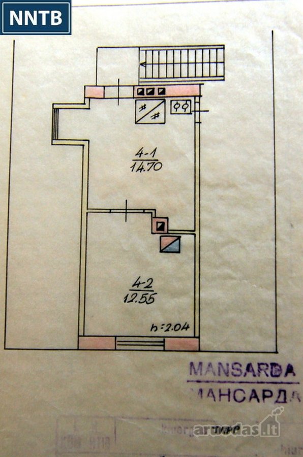 Parduodamos 84,88 kv.m. bendro ploto patalpos - nuotraukos Nr. 25