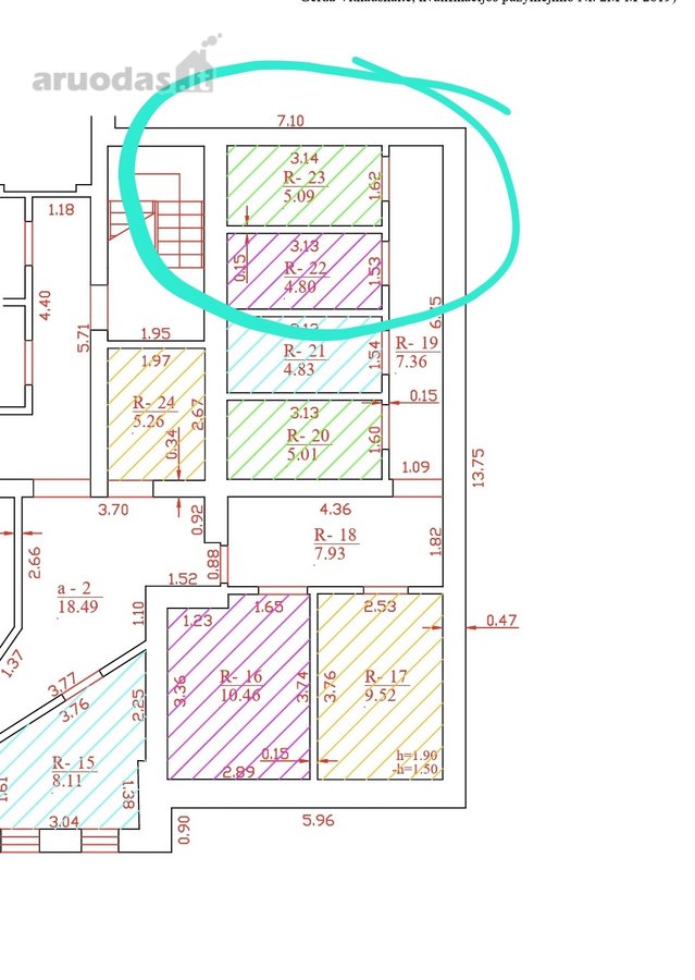Parduodamas Įrengtas 1 Kambario Studijos Tipo - nuotraukos Nr. 36