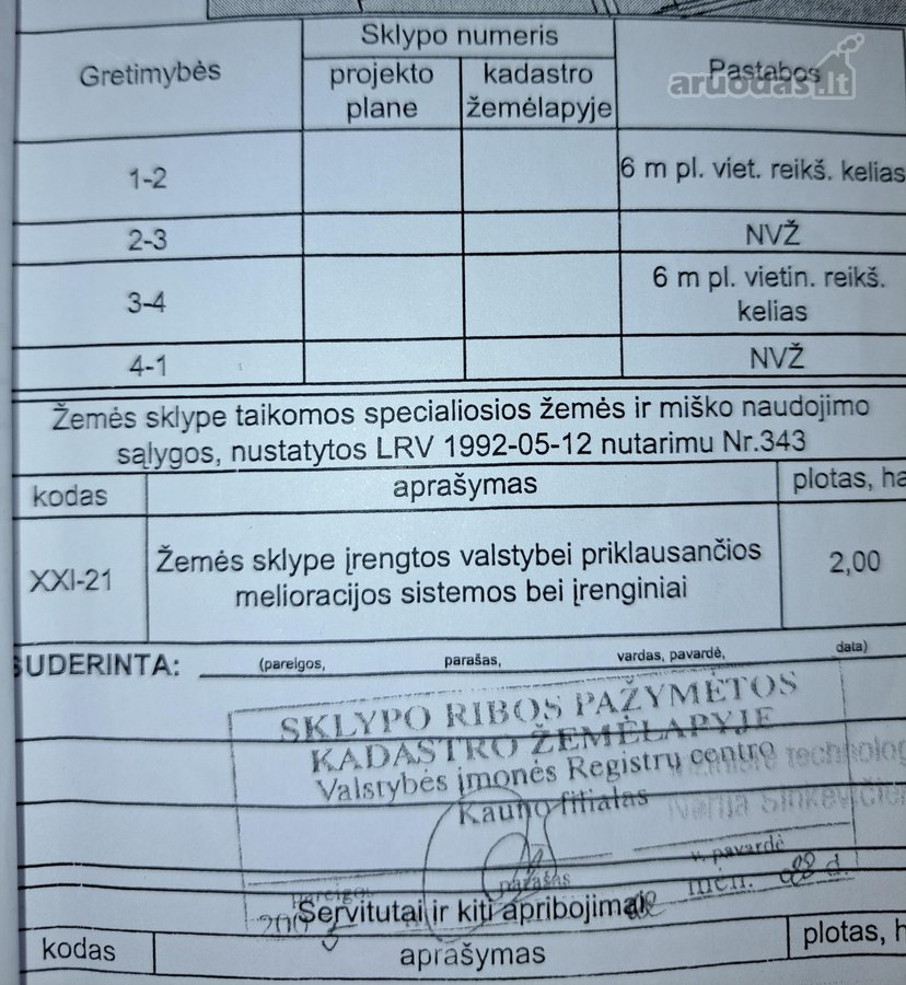 Parduodamas 2 hektarų žemės sklypas Vilemuose - nuotraukos Nr. 4