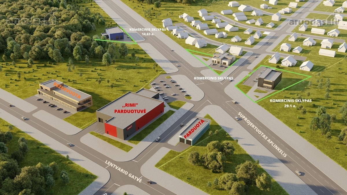 Bališkių sklypai – uždaras privačių sklypų