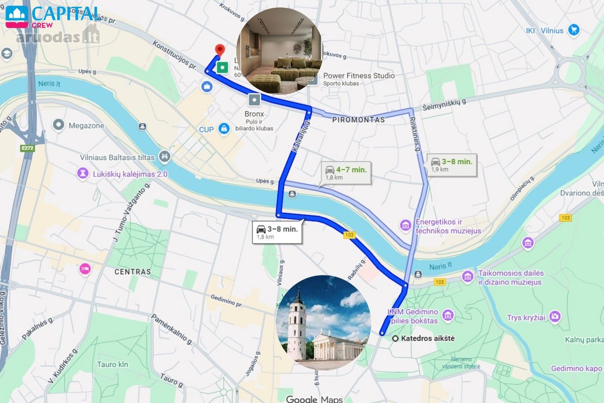 Erdvus Butas Prestižinėje Vietoje Pačiame - nuotraukos Nr. 20
