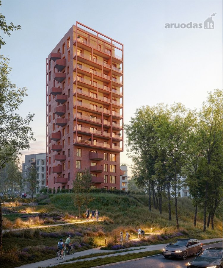 Parduodamas 2 kambarių, 60,27 m² butas su 7