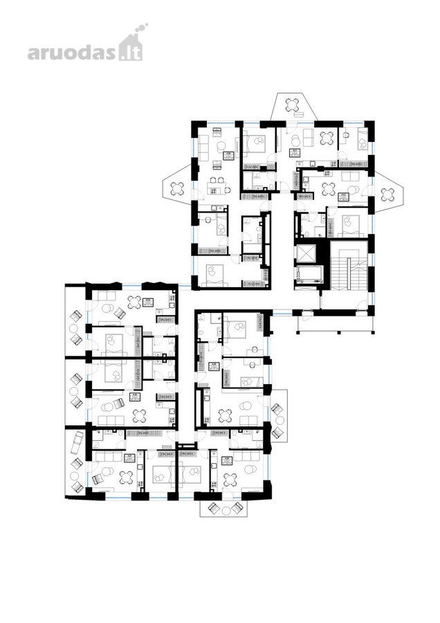 Parduodamas 2 kambarių, 60,27 m² butas su 7 - nuotraukos Nr. 11