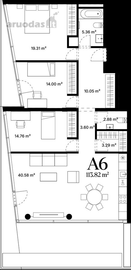 Gyvenimas Žaliakalnio šlaite su miesto panorama - nuotraukos Nr. 8