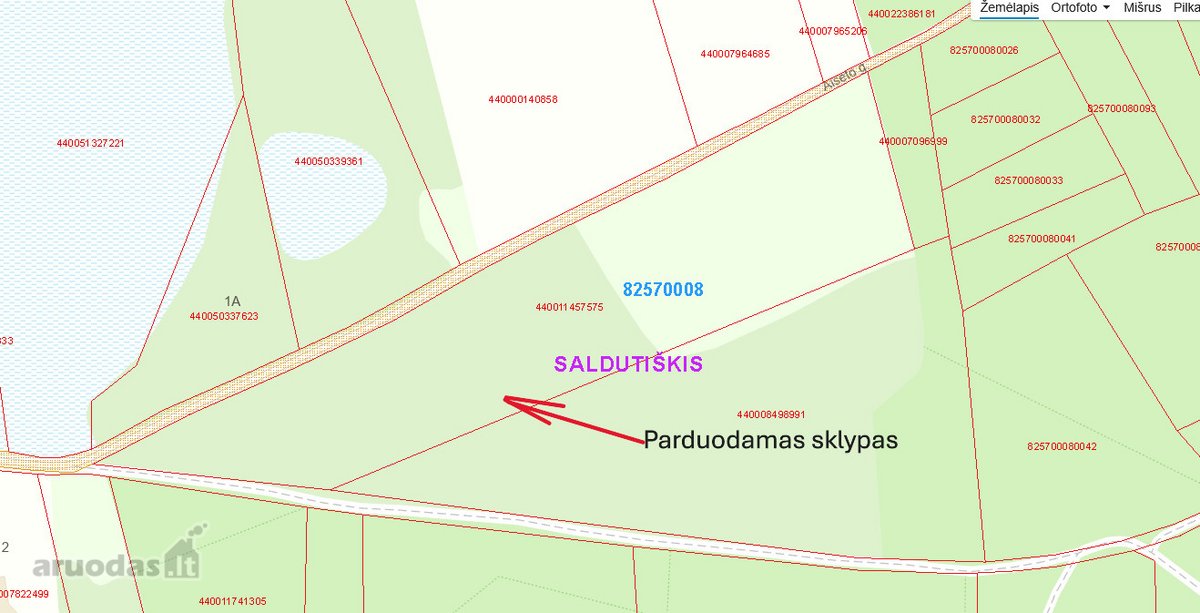 Parduodamas Žemės Ūkio Paskirties 3,8000 Ha - nuotraukos Nr. 2