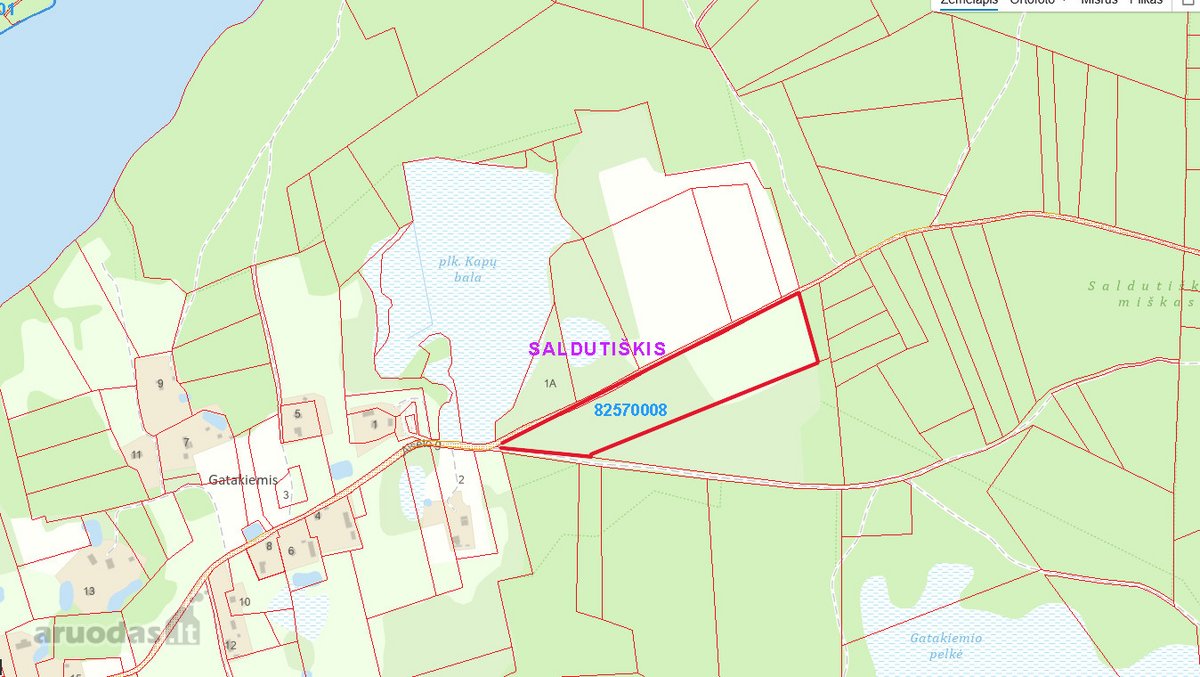 Parduodamas Žemės Ūkio Paskirties 3,8000 Ha - nuotraukos Nr. 3