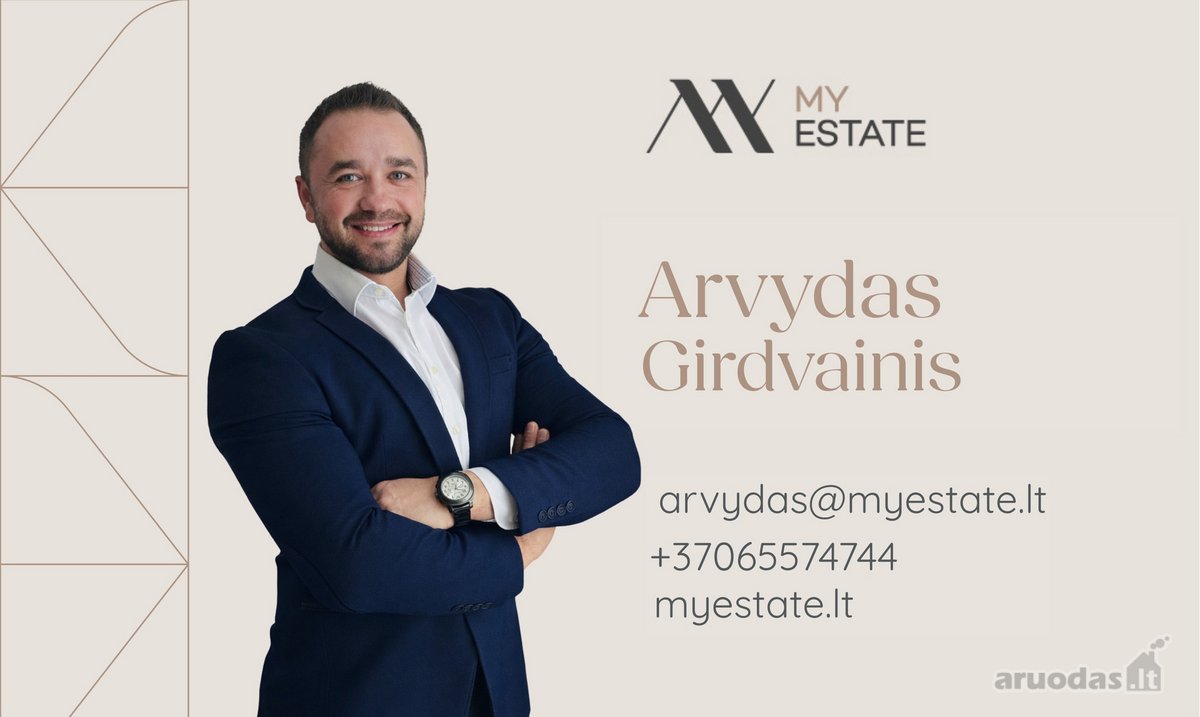 Modernūs 55,73 Kv. M Apartamentai Su Dideliu - nuotraukos Nr. 25