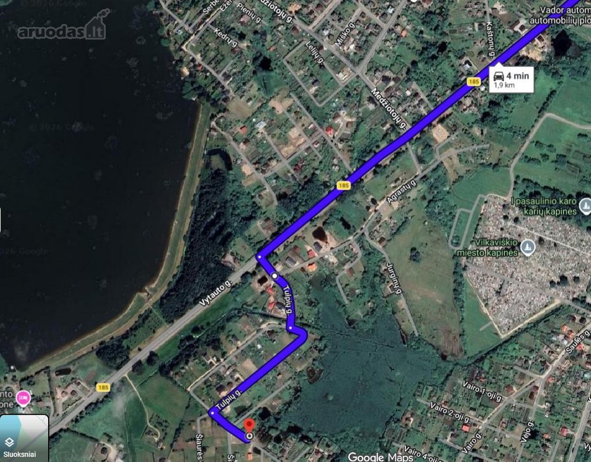Parduodamas mėgėjų sodo žemės sklypas 7,56a: - nuotraukos Nr. 2