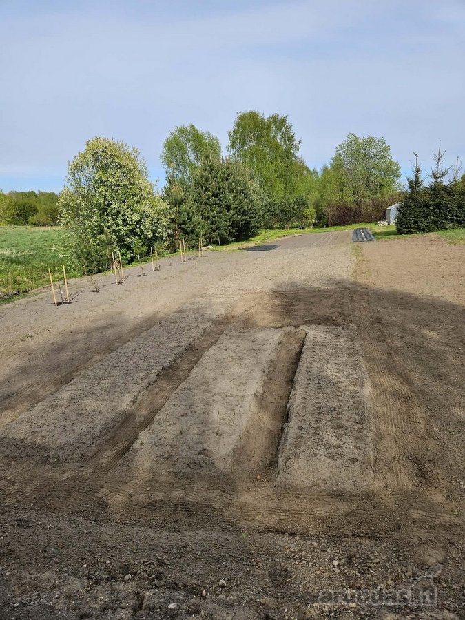 Parduodamas 6 arų sodo sklypas su pamatais ir - nuotraukos Nr. 14