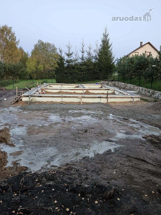 Parduodamas 6 arų sodo sklypas su pamatais ir - nuotraukos Nr. 5