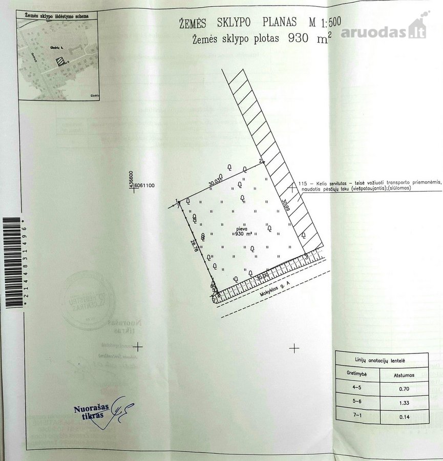 Naujai suformuotame 10 sklypų kvartale,
