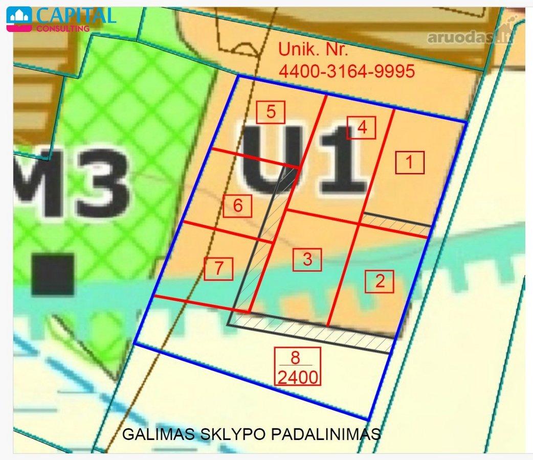 Parduodamas perspektyvus 102 arų komercinės - nuotraukos Nr. 11
