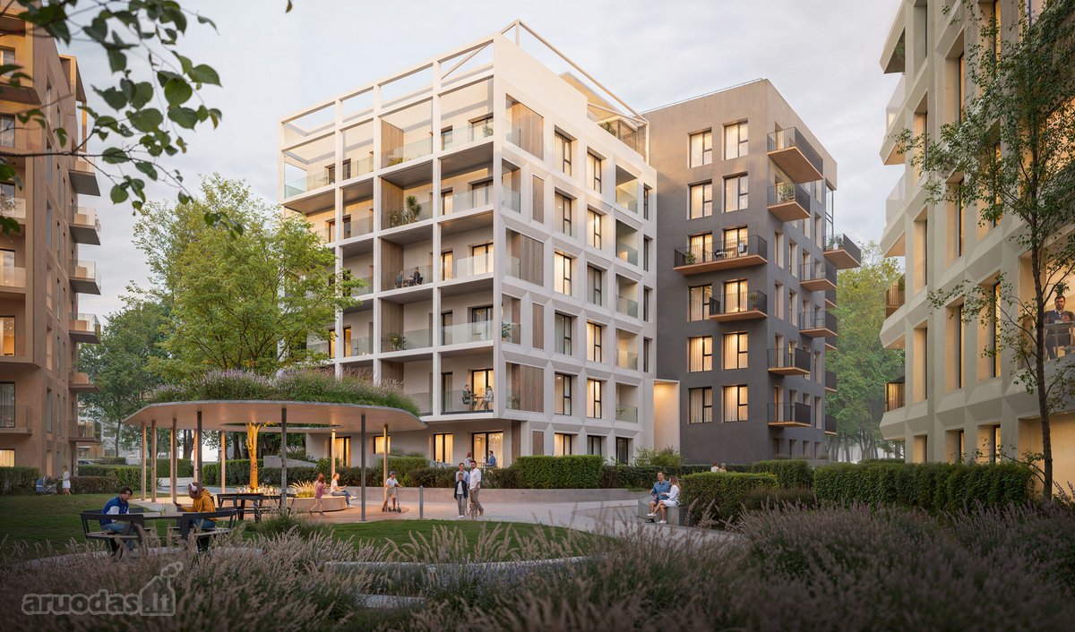 Parduodamas 2 kambarių, 59,96 m² butas su net