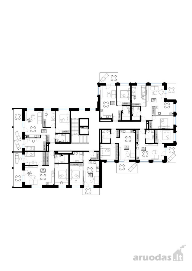 Parduodamas 2 kambarių, 65,98 m² butas su 6 - nuotraukos Nr. 8