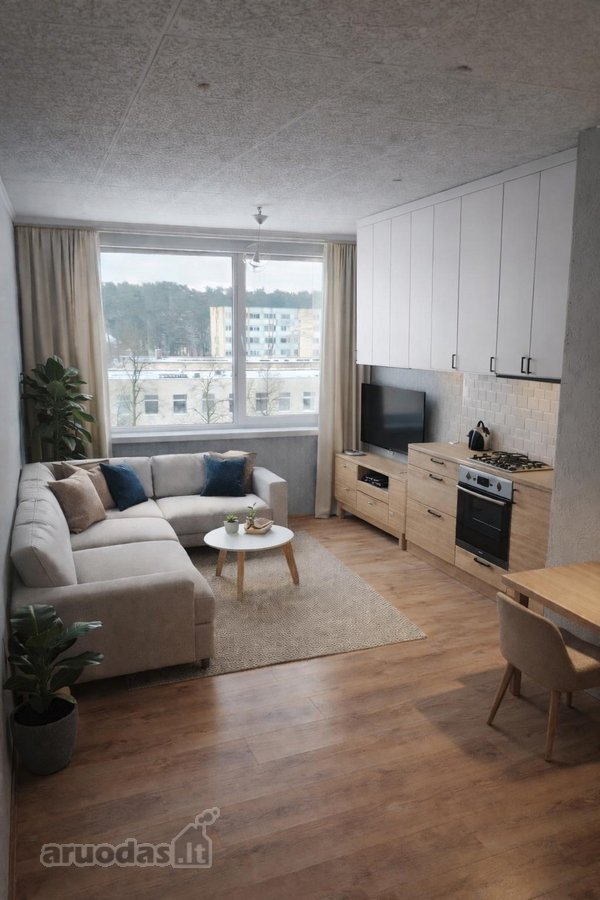 Parduodamas kompaktiškas ir ekonomiškas 26 m²