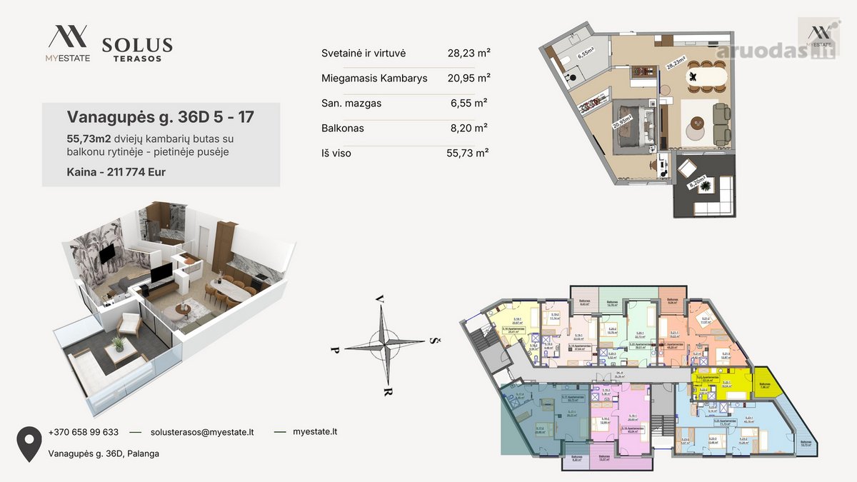 Parduodami išskirtiniai apartamentai - nuotraukos Nr. 43