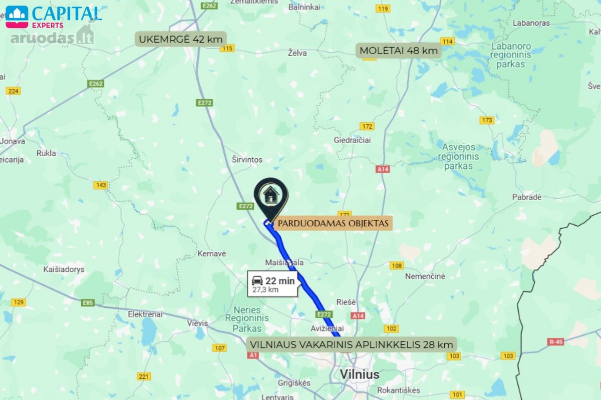 Parduodamas 5,38 ha žemės ūkio sklypas su - nuotraukos Nr. 19